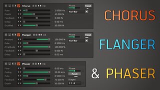 Chorus, Flanger & Phaser