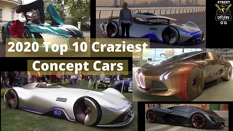 Top 10 Craziest Concept Cars 🏎| The Sexiest Car In The World | Futuristic Cars 🚗😮