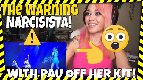 The Warning "NARCISISTA" LIVE! REACTION | First Time Seeing THISSSSS!!! | Just Jen Reacts PA-PAU