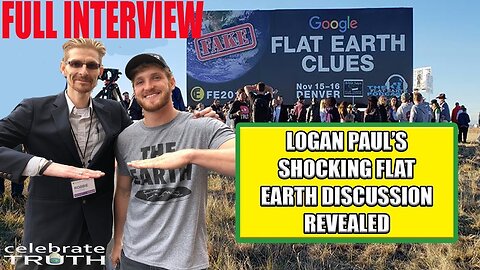 LOGAN PAUL Interviews ROBBIE DAVIDSON About FLAT EARTH!