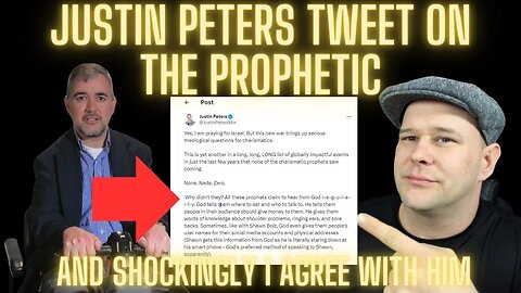 Justin Peters Ministries Tweet on Prophetic Ministry Breaks the Internet