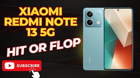 REDMI NOTE 13 5G |HIT OR FLOP 🔥🔥