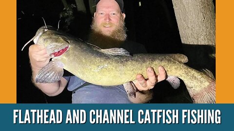Flathead And Channel Catfish Fishing / Michigan Catfish Fishing / Grand River Catfish Fishing