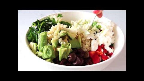 Avocado Quinoa Salad Recipe | Easy Healthy Salad Recipe