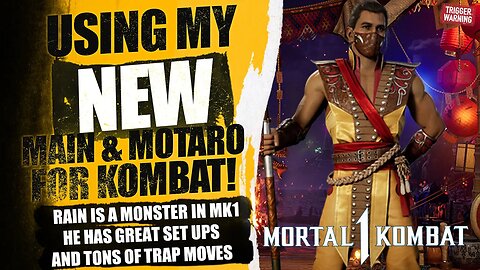 Mortal Kombat 1 : Kombat League Game Play With My New Main Rain & Motaro |1Hr