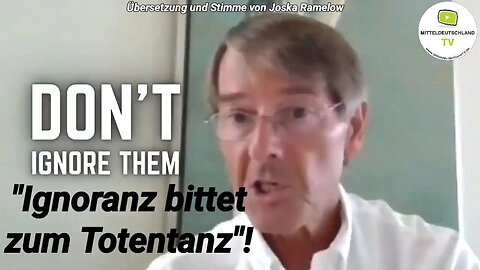 Dr. Mike Yeadon: „Wenn Leute Ihnen sagen, was sie tun werden, ignorieren Sie sie nicht“