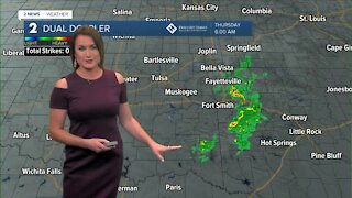 Showers Likely Tonight, Tomorrow Morning