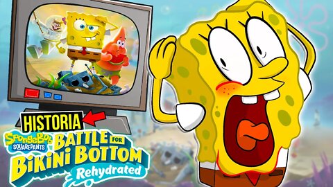 JOGO QUE REFEZ Bob Esponja 😂| HISTORIA Bob Esponja Remake