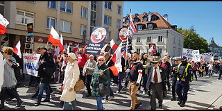 1.05.2023 r. - #MarszPokoju, #Warszawa, #Polska. Wideorelacja - część 9/14.