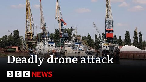 Deadly Russian drone attack on Ukraine reported overnight - BBC News