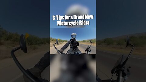 3 Tips for a New Motorcycle Rider