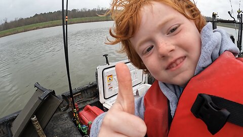 Catfishing on the river catching catfish