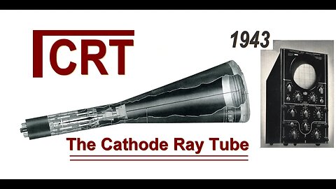 Vintage Computer Tech: 1943 Navy: The Cathode-Ray Tube (CRT) educational (Du Mont Oscilloscope)