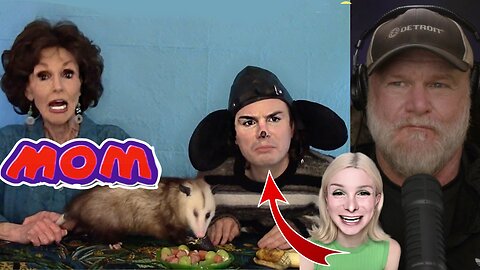 Dylan Exposed as Opossum Tuber with Mother
