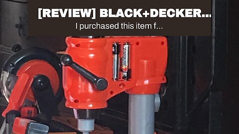 [REVIEW] BLACK+DECKER Power Tool Workshop - Play Toy Workbench for Kids with Drill, Miter Saw a...