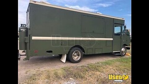 Freshly Painted and Cleaned Chevrolet Food Truck | Commercial Mobile Kitchen for Sale in Arkansas