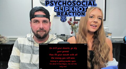 Slipknot - Psychosocial | REACTION / BREAKDOWN ! (All Hope Is Gone) Real & Unedited