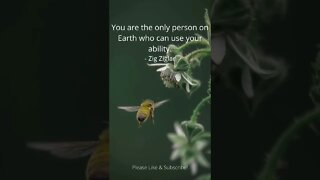 You Are the Only Person
