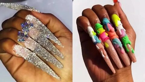 Long Nail Designs Idea In 2022 I 2