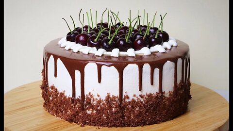 Black Forest Cake/ Bolo Floresta Negra