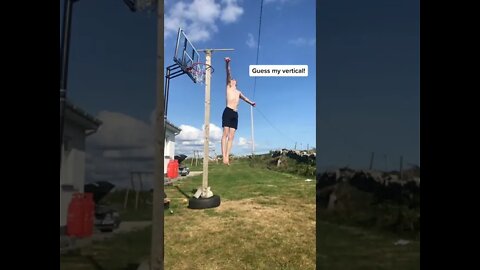THIS VERTICAL JUMP IS INCREDIBLE 😱🚀 (LINK IN DESCRIPTION) #Shorts