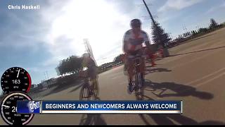 Battling the heat with cycling