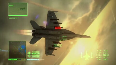ACE COMBAT 6, First Time Playthrough, Mission 8, Hard, S-Rank