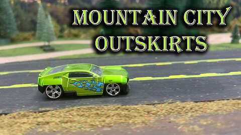 Mountain City Outskirts 08 - hotwheels matchbox maisto camping trailer