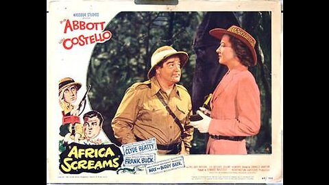 Africa Screams (1949). A Feature Length Comedy Film In The Public Domain.