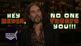 Russell Brand Pulls Back Curtain On Propaganda Media For The General Masses