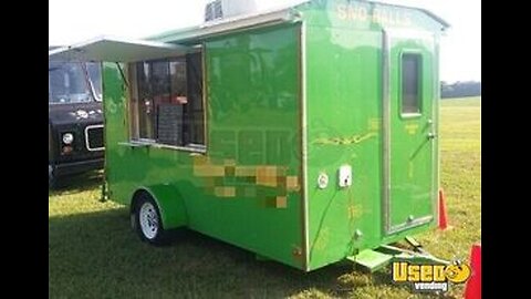 Clean and Appealing - 2014 6' x 12' Sno Pro Shaved Ice Trailer for Sale in Georgia!