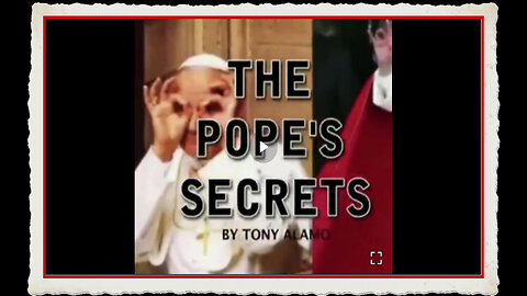 THE POPE'S SECRET - the role the Vatican plays in the cabal