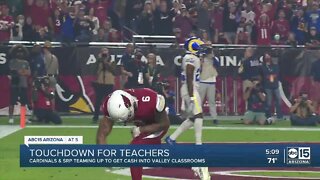 Touchdown for teachers