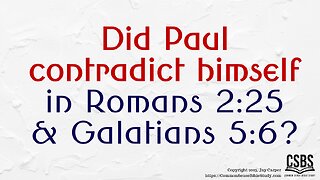Faith and Circumcision in Romans and Galatians