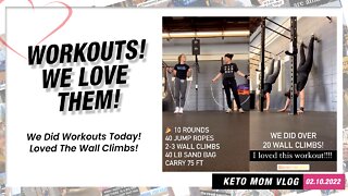 Do You Wall Climbs? We Love Them! | Keto Mom Vlog