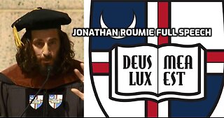 Jonathan Roumie full speech at Catholic University of America, today 11th of May 2024- a must see
