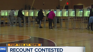 Michigan recount contested