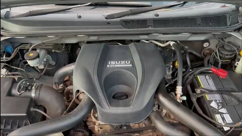How to Remove a 2016 Isuzu MUX Engine Cover