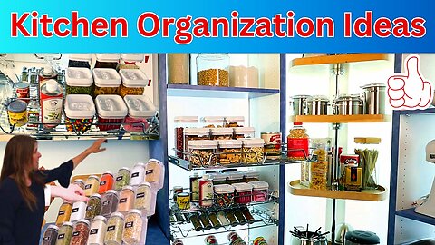 Kitchen Organization // ideas for small kitchens Ep:15