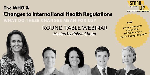 WHO & Changes to International Health Regulations - Excerpt from Katie Ashby-Koppens