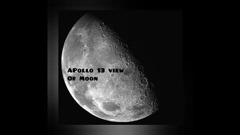Apollo 13 view NASA