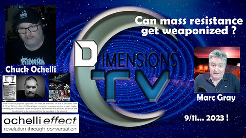 Chuck Ochelli: Can mass resistance get weaponized ? (on DTV)