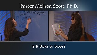 Is It Boaz or Booz?