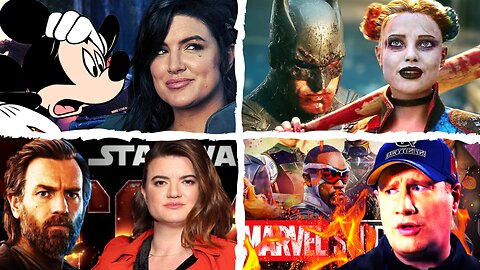 Gina Carano SUES Disney And Shills MELTDOWN, Suicide Squad Game is DEAD, Disney Star Wars TRASH