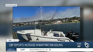 CBP reports increase in maritime smuggling off San Diego coast