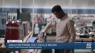 Supply chain shortages impacting Amazon Prime Day sales