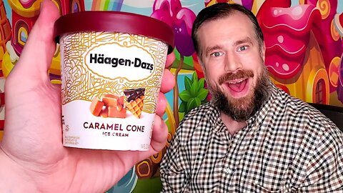 Häagen-Dazs Caramel Cone Ice Cream | It Might Take Me 50 Years, But We're Going To Do It! | Review