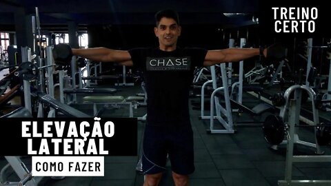 Elevação Lateral | Como Fazer | Treino Certo com Ulisses Ottoni