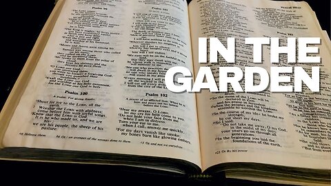 IN THE GARDEN - DEREK CHARLES JOHNSON #shorts #hymn #worship #subscribe #inspirational #speaklife