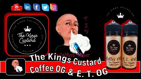 The Kings Custard Coffee OG & E T OG English Toffee